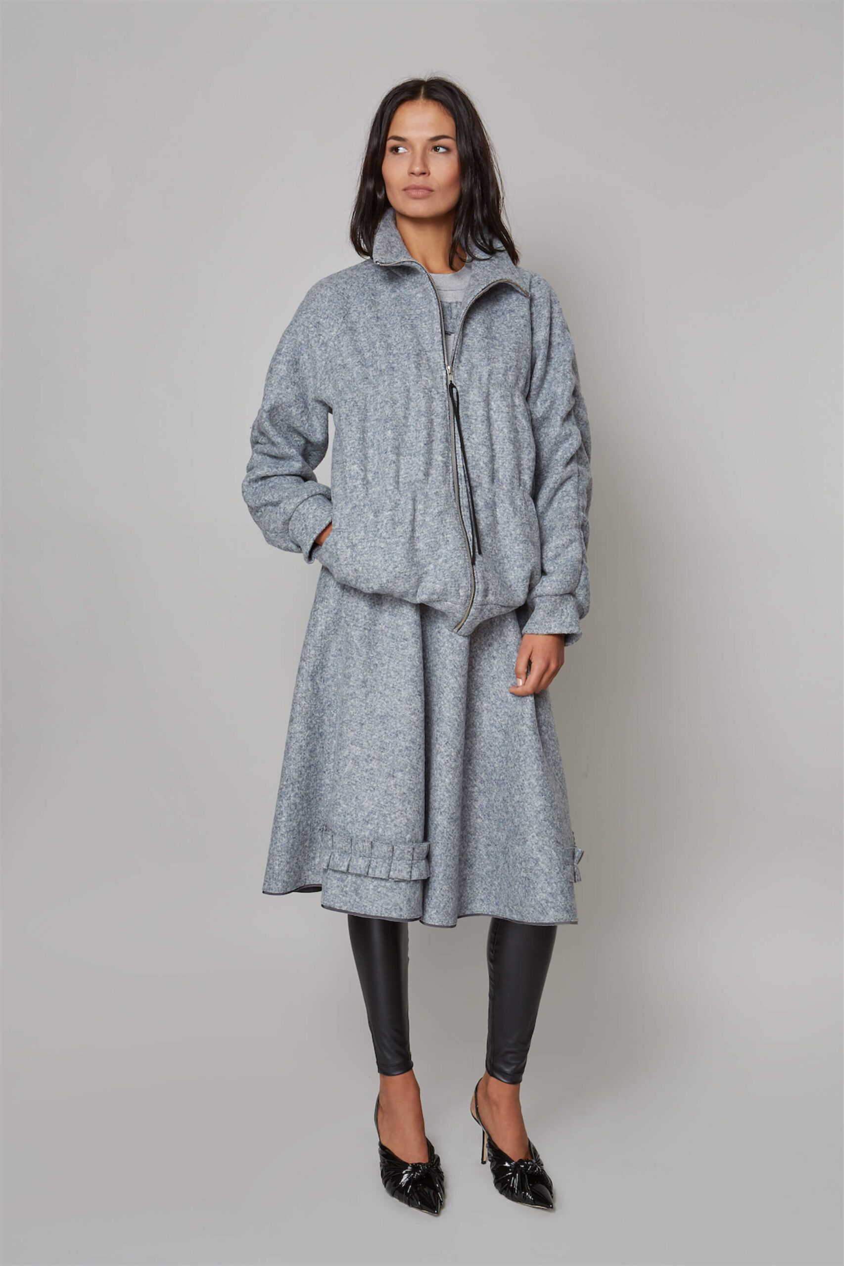 12 GAMMA SHORT COAT 42 PERSEUS SKIRT